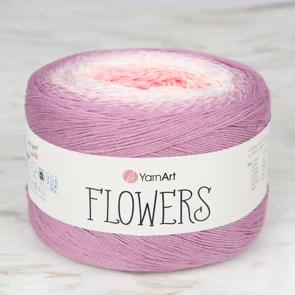 Yarnart Flowers Ebruli 250gr El Örgü İpi - 305